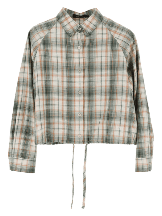 밑단스트링셔츠 HEM-LINE STRING SHIRT