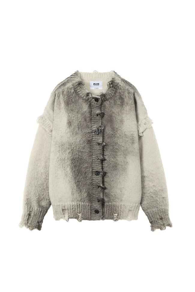 [Runway] Spray Oversized Cardigan_Grey