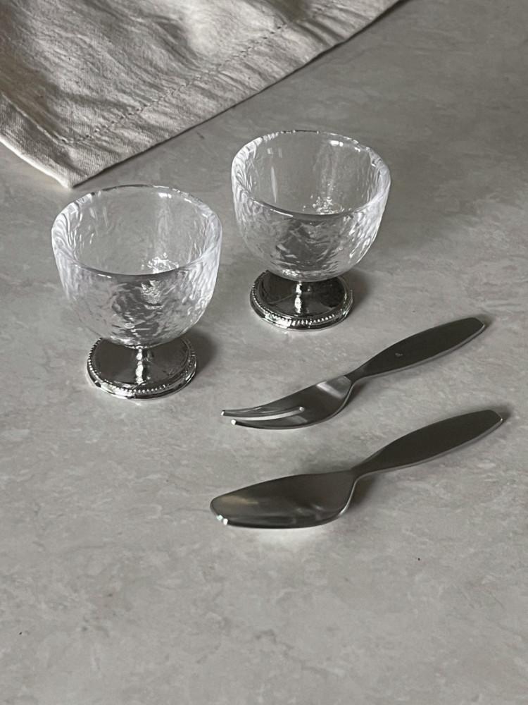 (빈티지 고블렛) 술잔 실버 위스키잔 소주잔 다기 플레이팅
