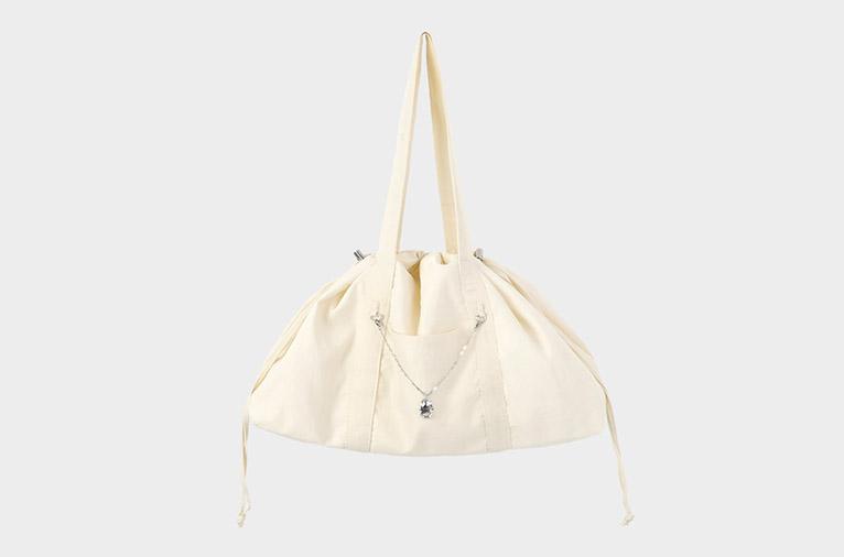 [올브스튜디오] One Day Pendant String Bag_Cream