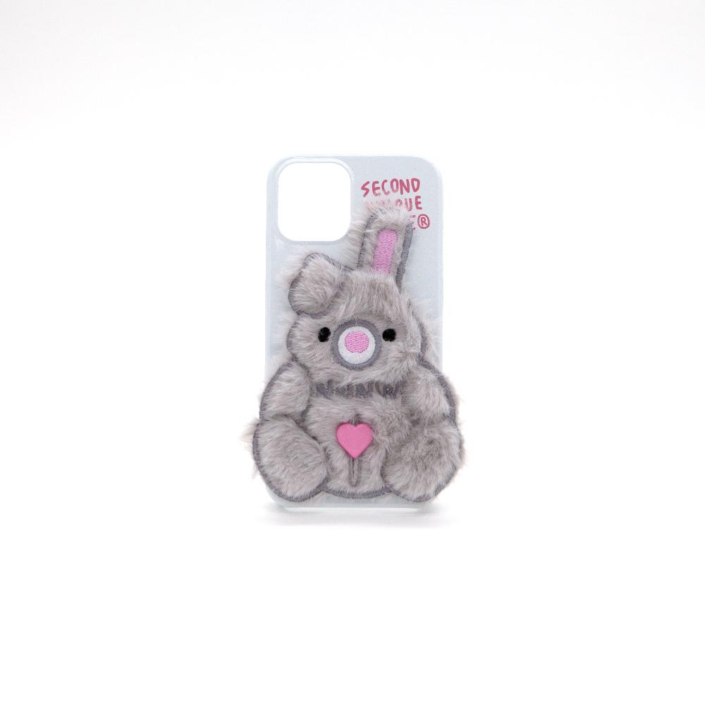 SUN CASE PATCH FUR RABBIT NOISE WHITE
