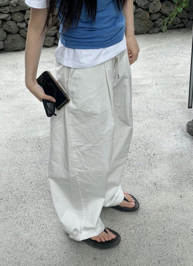 Jar dandy string wide pants 항아리댄디스트링팬츠