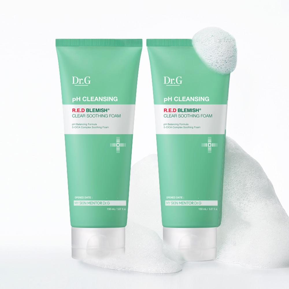 닥터지 약산성 레드 블레미쉬 클리어 수딩 폼 150ml x 2개