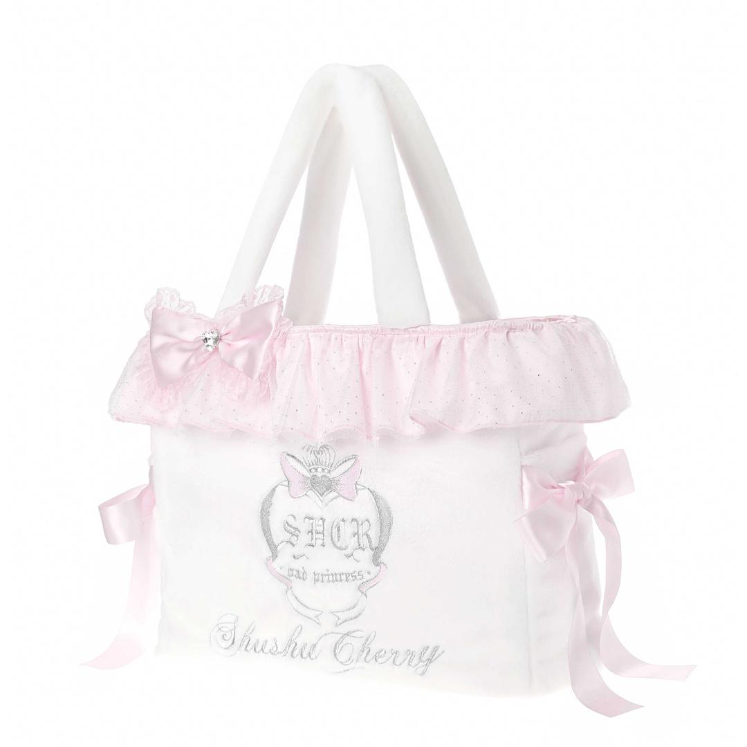 Hime glitter bag (white)