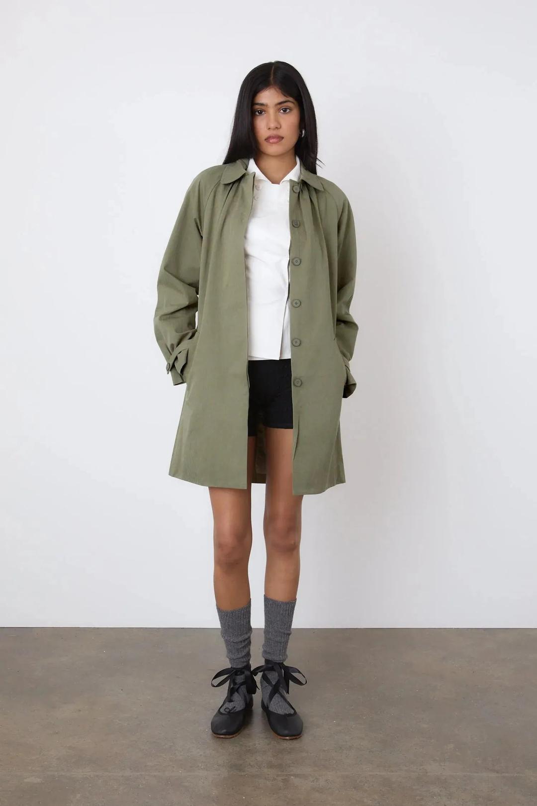 The Cheri Trench, Sage - Sage / M