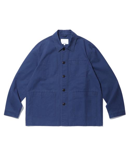 Moleskin 4P French Work Jacket Blue