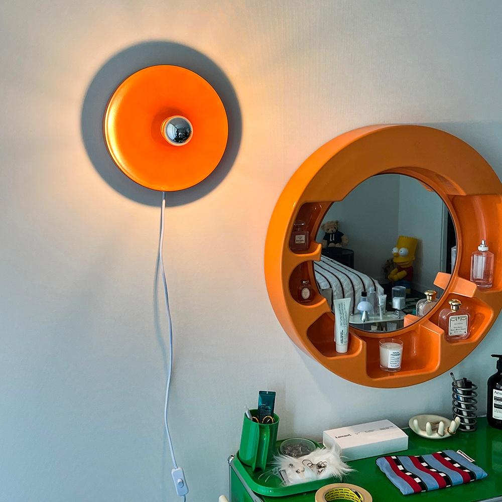[29CM 단독] (10/10 예약발송)UFO KID LAMP 무타공 벽등 (Orange)
