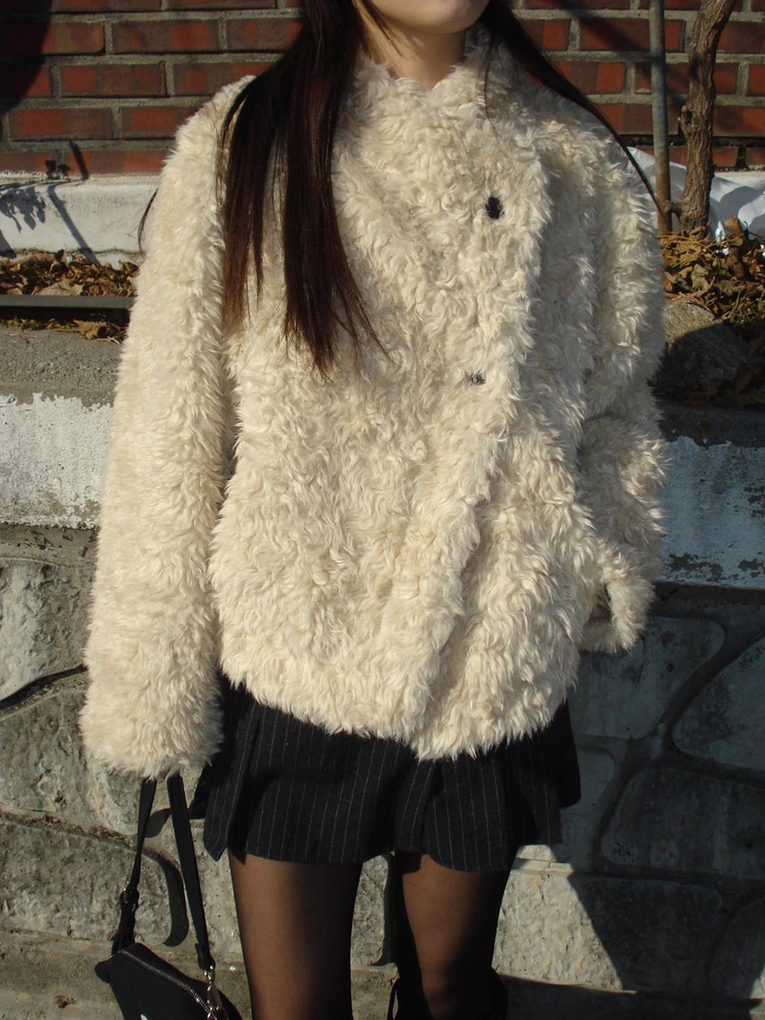 sheep fur jacket