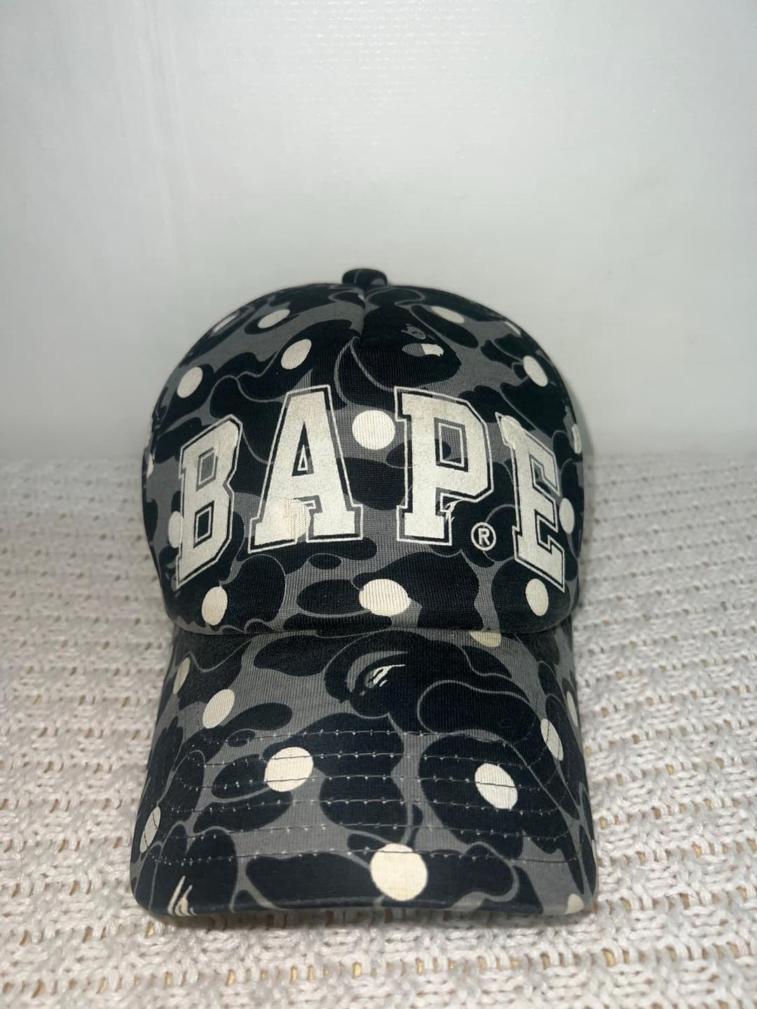 [OS] 베이프 카모 흑계 스냅백 | 후루츠패밀리
