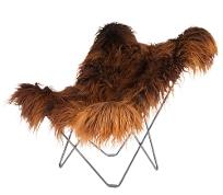 마리포사 버터플라이 체어 램브스킨 와일드 쿠퍼