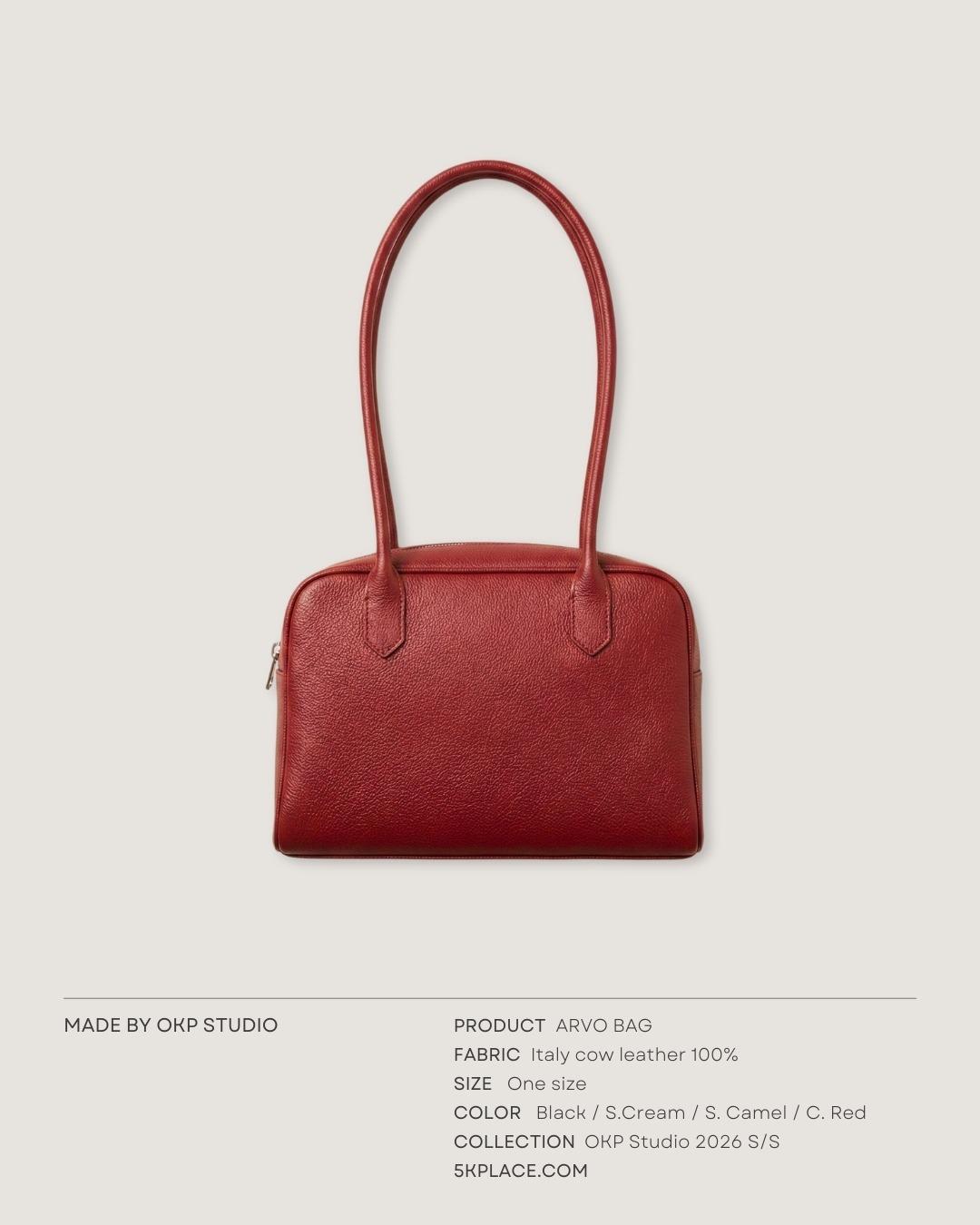 제작 | ARVO BAG _ Crimson Red