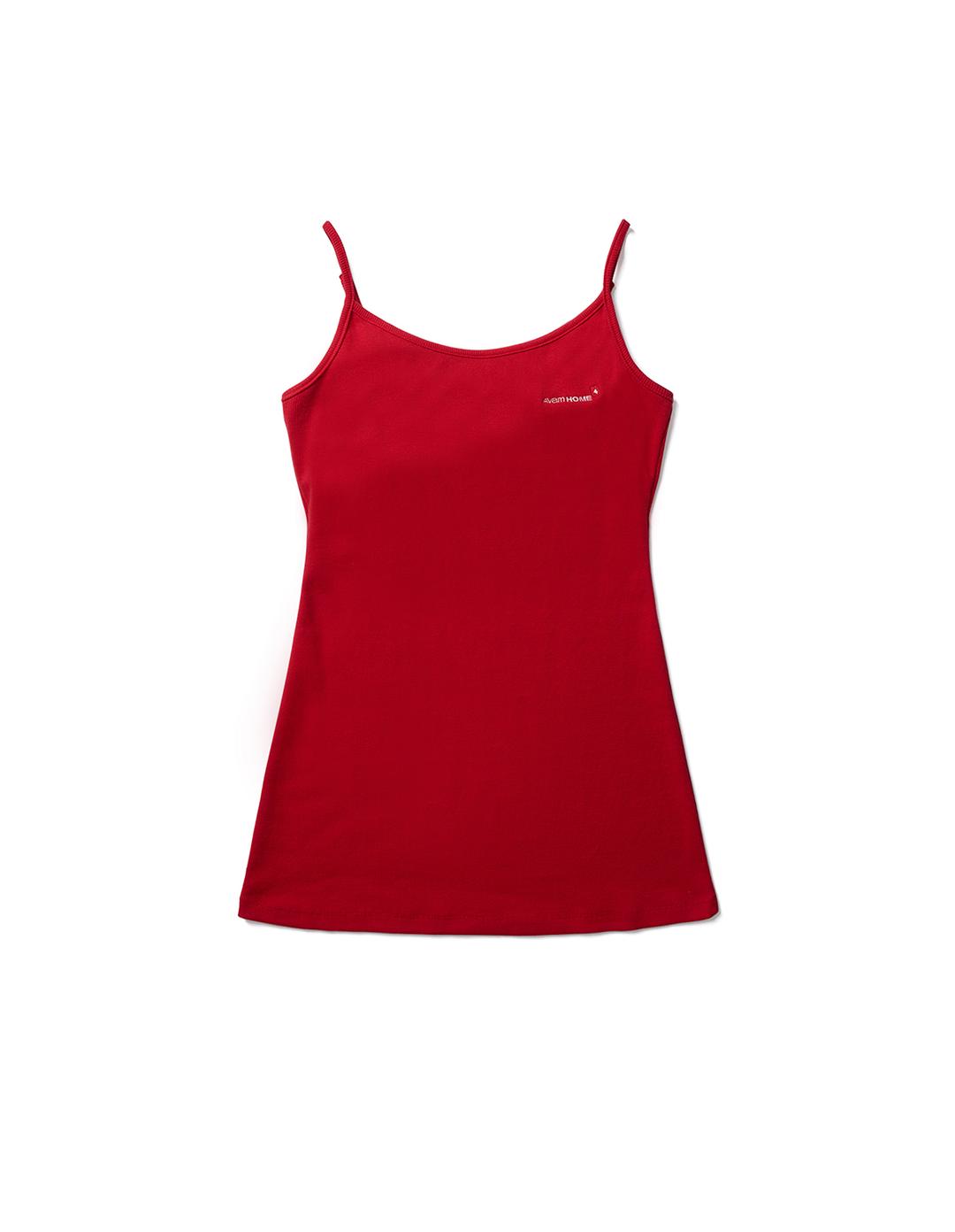 Flower Jersey Sleeveless Onepiece Red