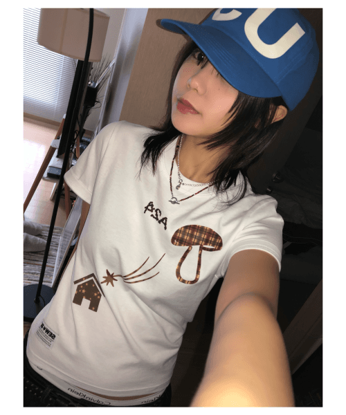 a24 세미크롭 반팔티