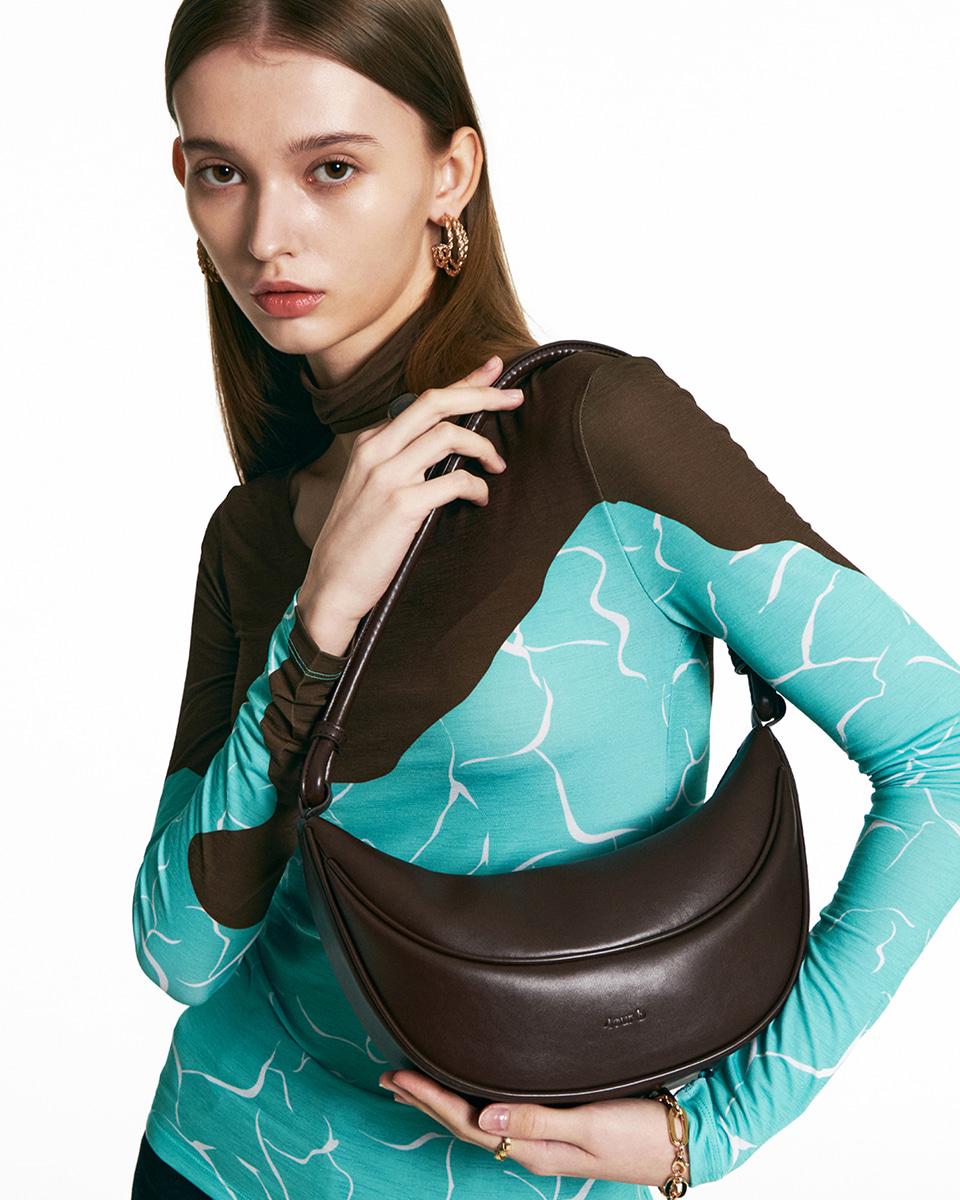 Bent Rope Bag Chocolate