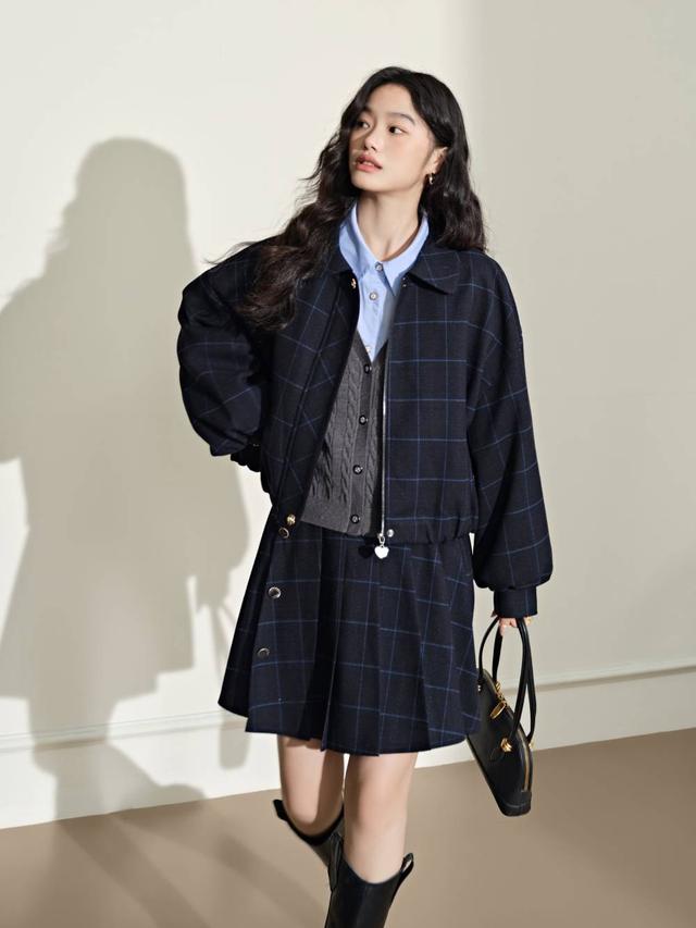 Jacket and Skirt Set