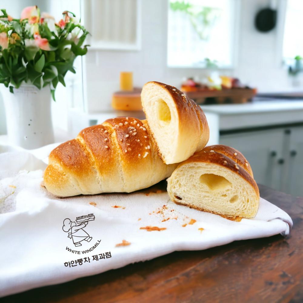 [하얀풍차제과점] 하얀풍차 탕종소금빵 버터동굴