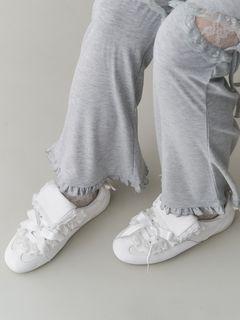 frillロングタンスニーカー