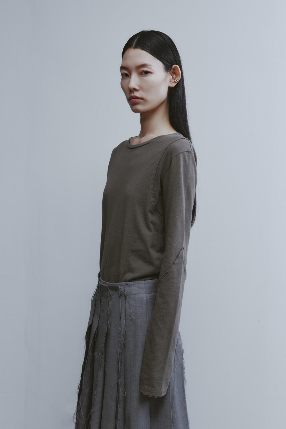Layered Jersey Top