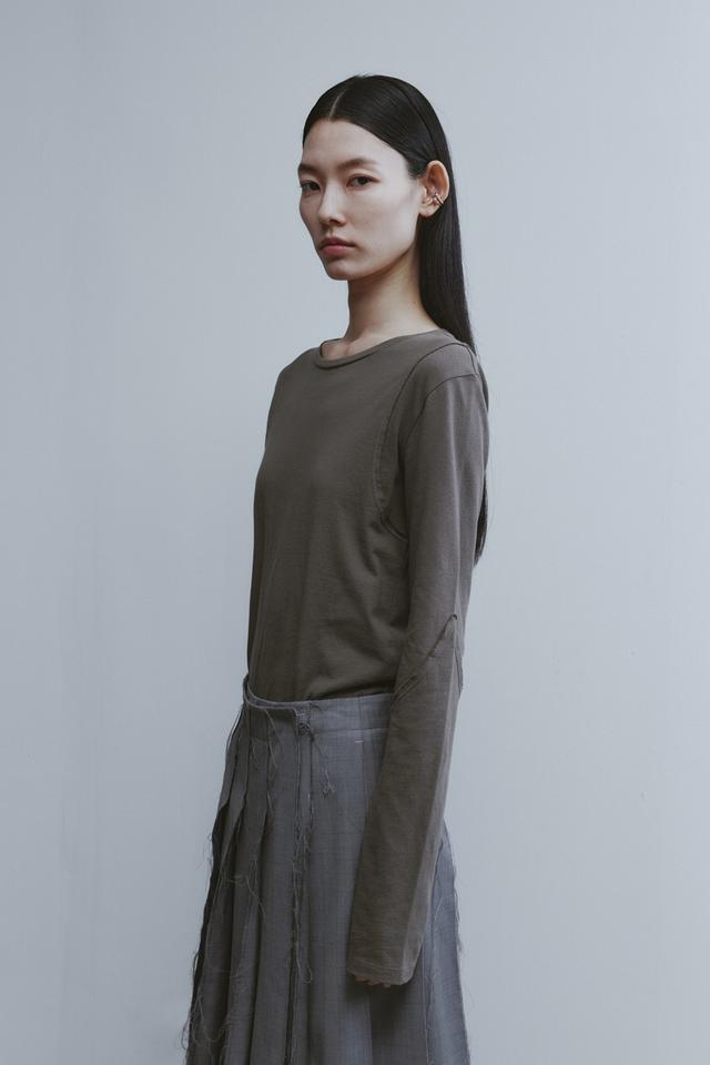 Layered Jersey Top