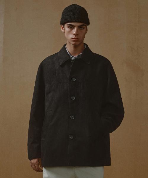 신세틱 스웨이드 카코트 [블랙]