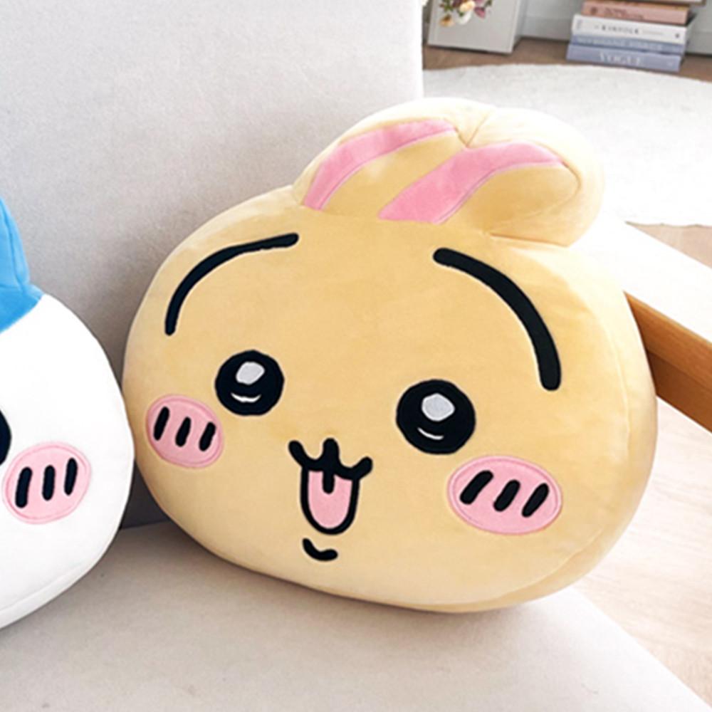 먼작귀 우사기 쿠션 차량용 버클 토끼 낮잠 목쿠션 필로우 애착 인형