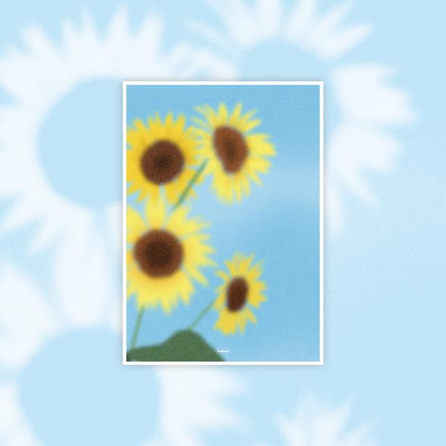 [하리무드] 해바라기 포스터 (A4 size)