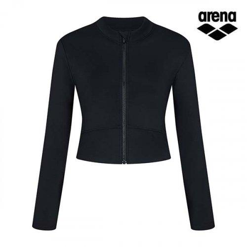 카리나 레저 짚업 래쉬가드 A3BL1PQ02BLK