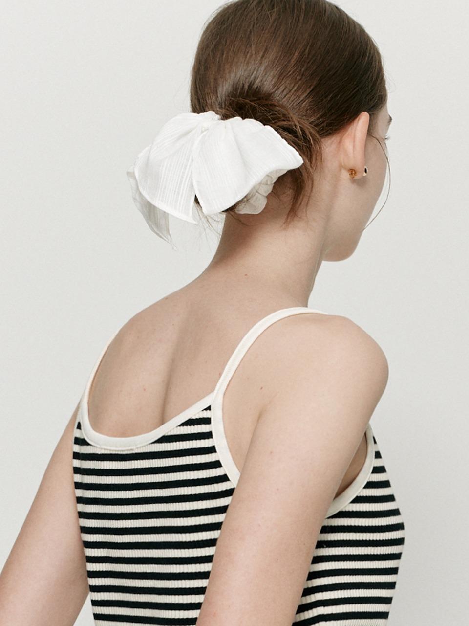 Vintage striped scrunchie - 3colors