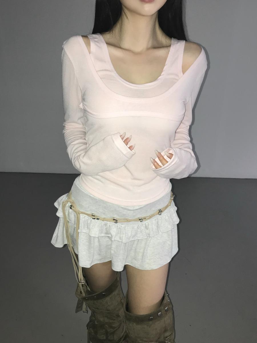 lay slim top(4 color)