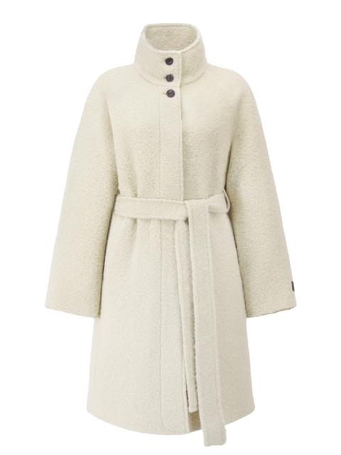 하이넥 알파카 부클 하프 코트_E254MSG165