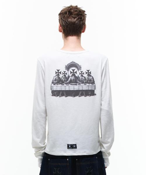Op. 07 HALO S/LONG SLEEVE WHITE