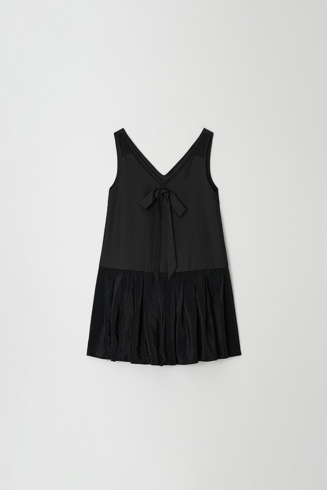 Ribbon Detail Dress (black)