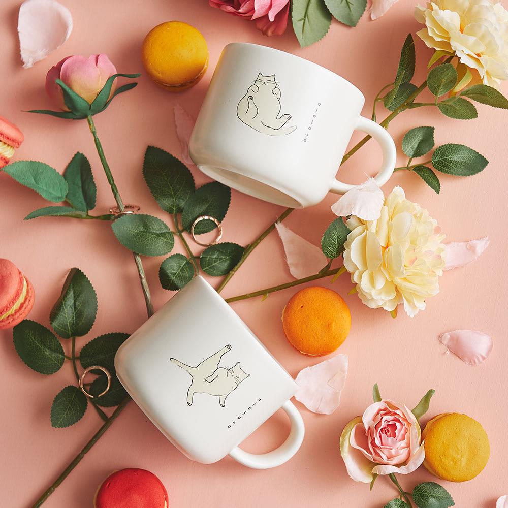 라씨에뜨 미야옹 고양이 캐릭터 머그