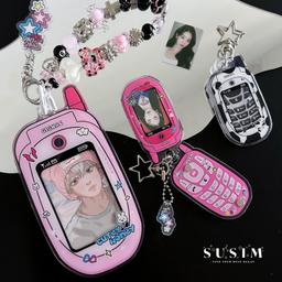 수심 Kitsch Phone Card Holder2  키치 포카 홀더 포토 카드 폰 키링