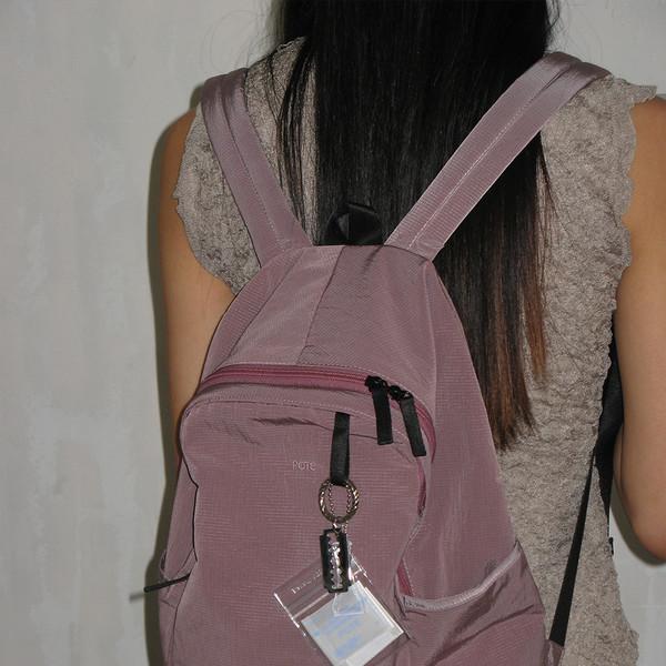 [6차리오더:바로배송] 0002 HideSlot Classic Backpack _Purple