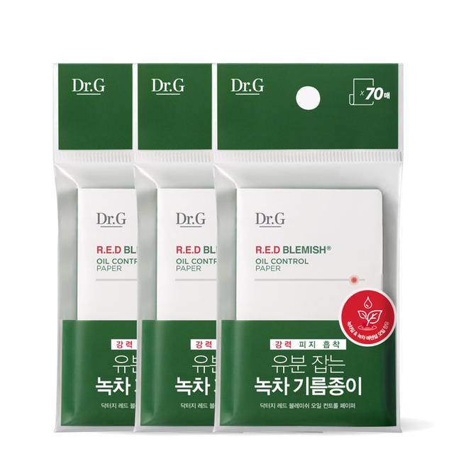 닥터지 레드 블레미쉬 오일 컨트롤 페이퍼 70매 X 3EA