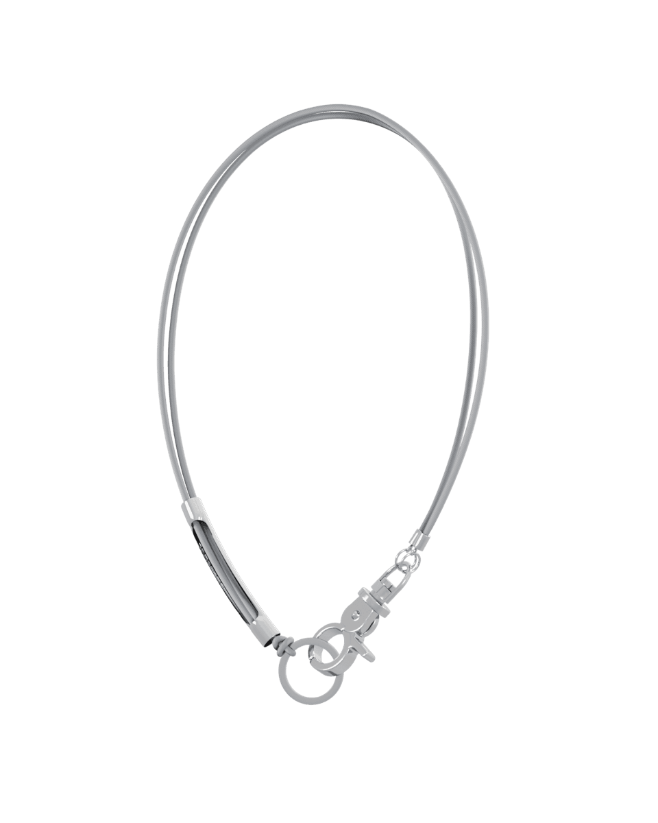 3Way Sporty Tool Necklace (Light Gray)