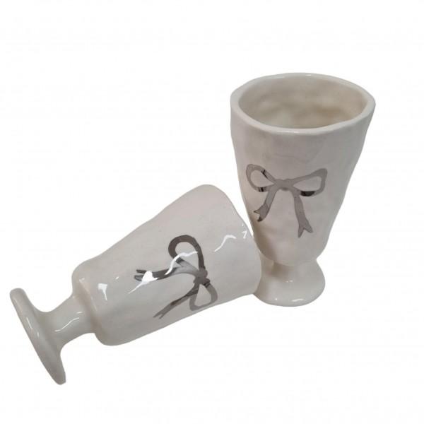 백금리본미니잔