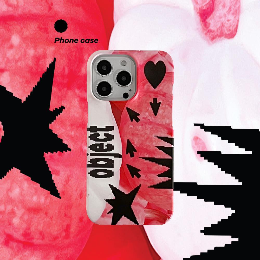 Dot pixel- (Funky) object texture 하드 폰케이스 (무광)