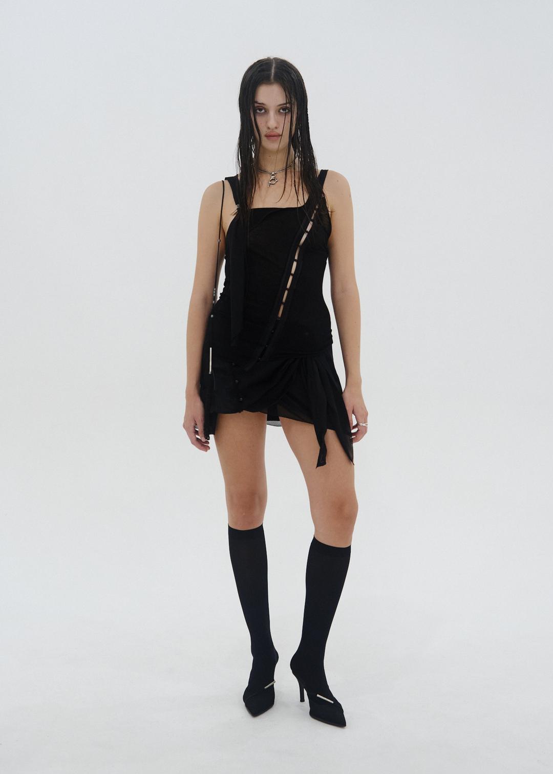 Beaded Strap Top