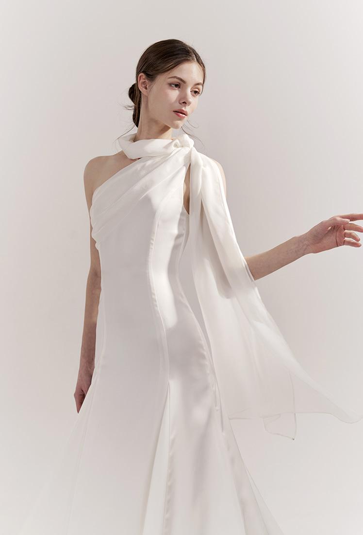 [APHRODITE] #05 Scarf Dress (Ivory)