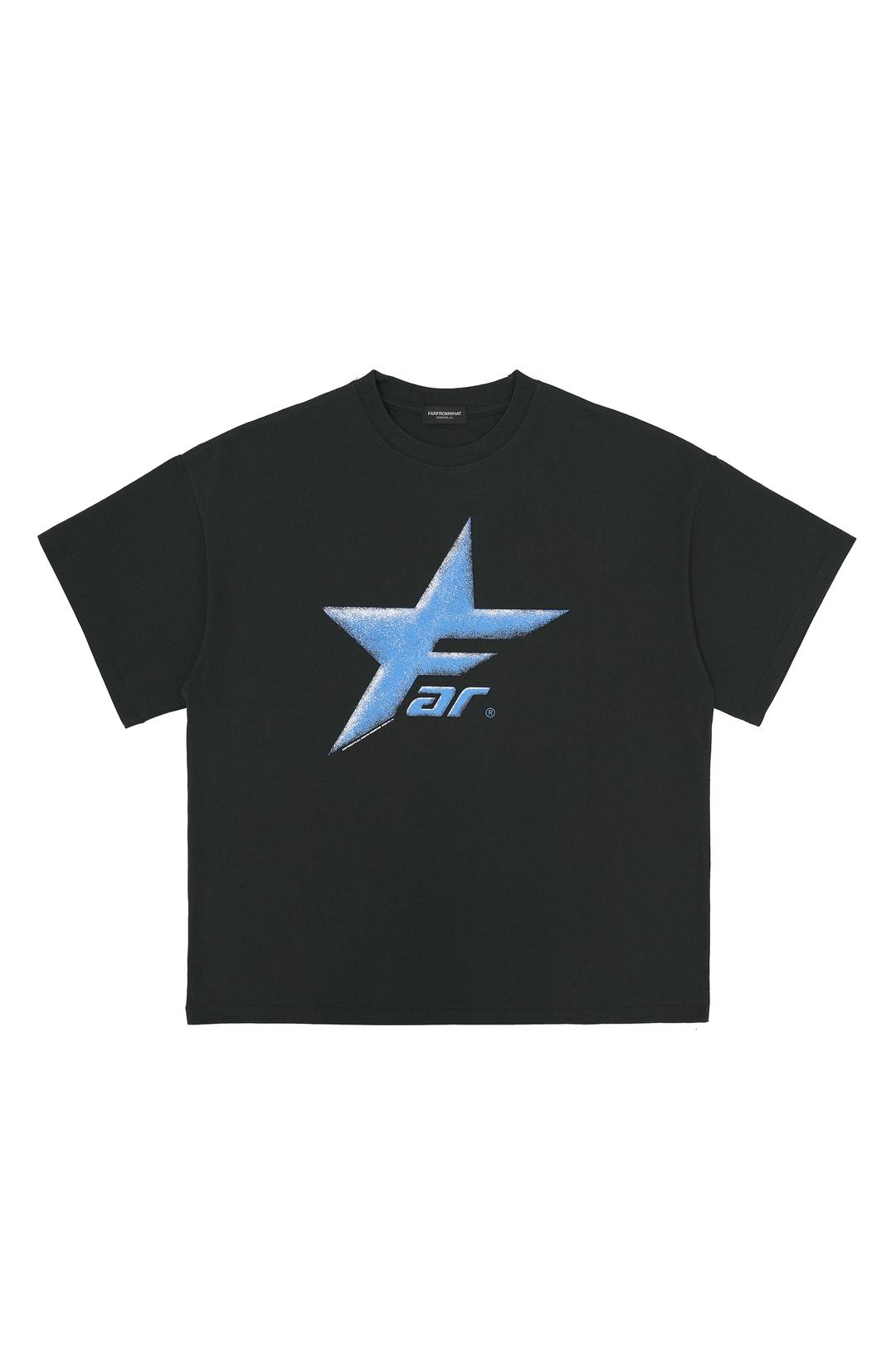 FAR STAR LOGO T-SHIRTS_BLACK