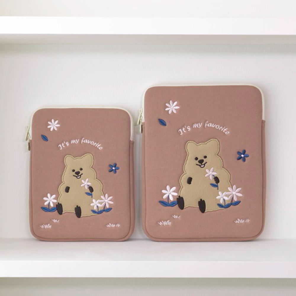 [영이의숲]페이보릿 꽃카 파우치 아이패드 파우치