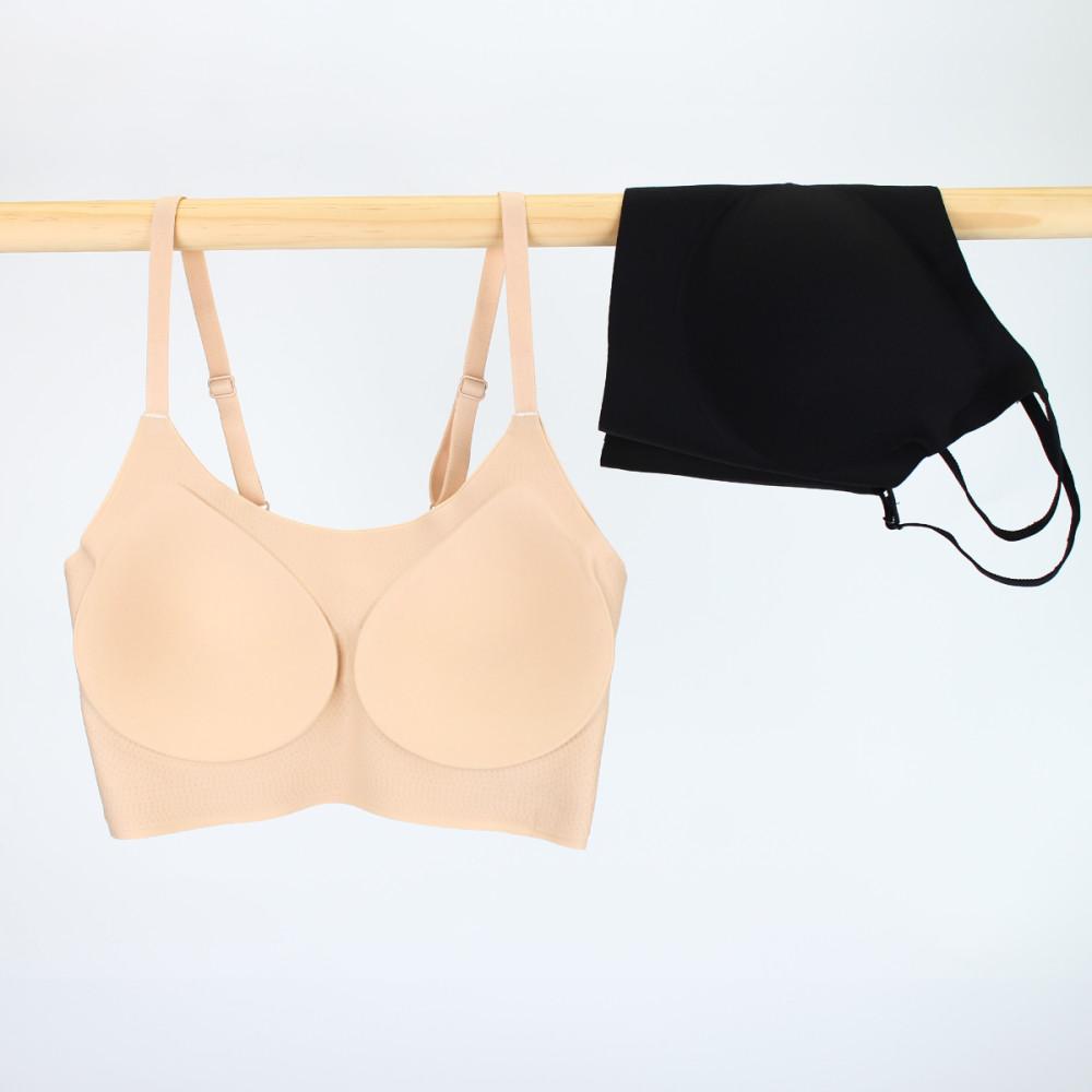 완벽한 패드 일체형 노와이어 심리스브라 : 하성민 기업