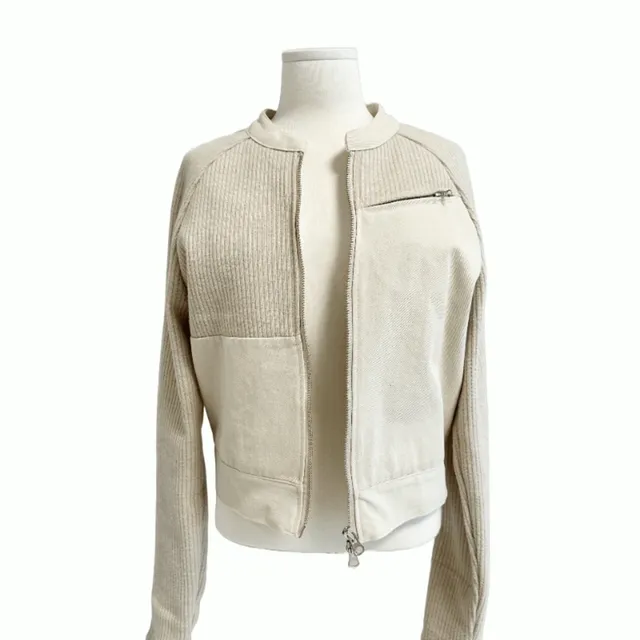 (재진행) Knit Biker Two-way Jacket (1color)