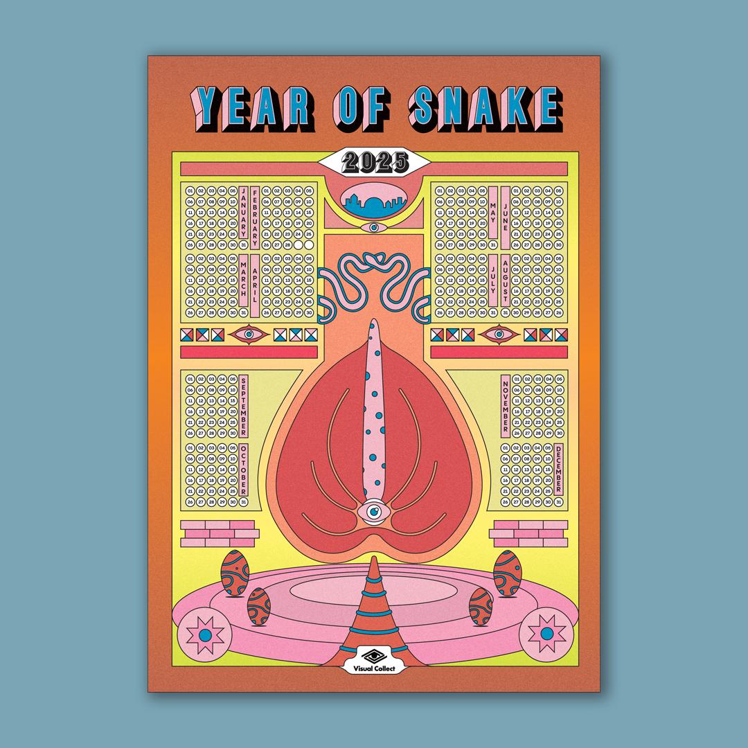 VOYAGE - 2025 ART POSTER CALENDAR BOOK