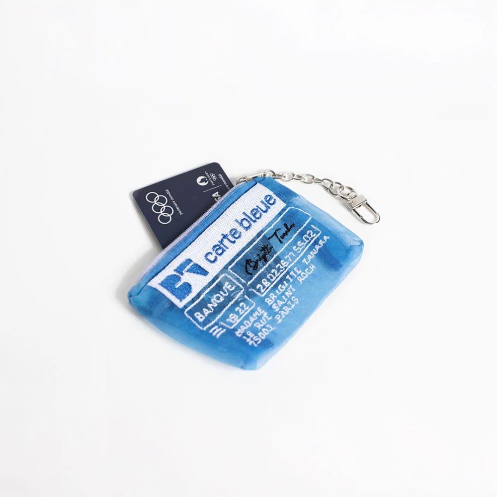 [브리짓타나카] CARTE BLUE ORGANZA CARD POUCH