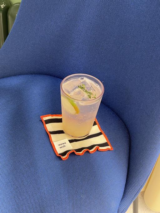 쫀쫀이 티코스터 컵받침 잔받침대 멀티매트