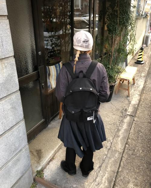 트러커 자켓 백팩 블랙