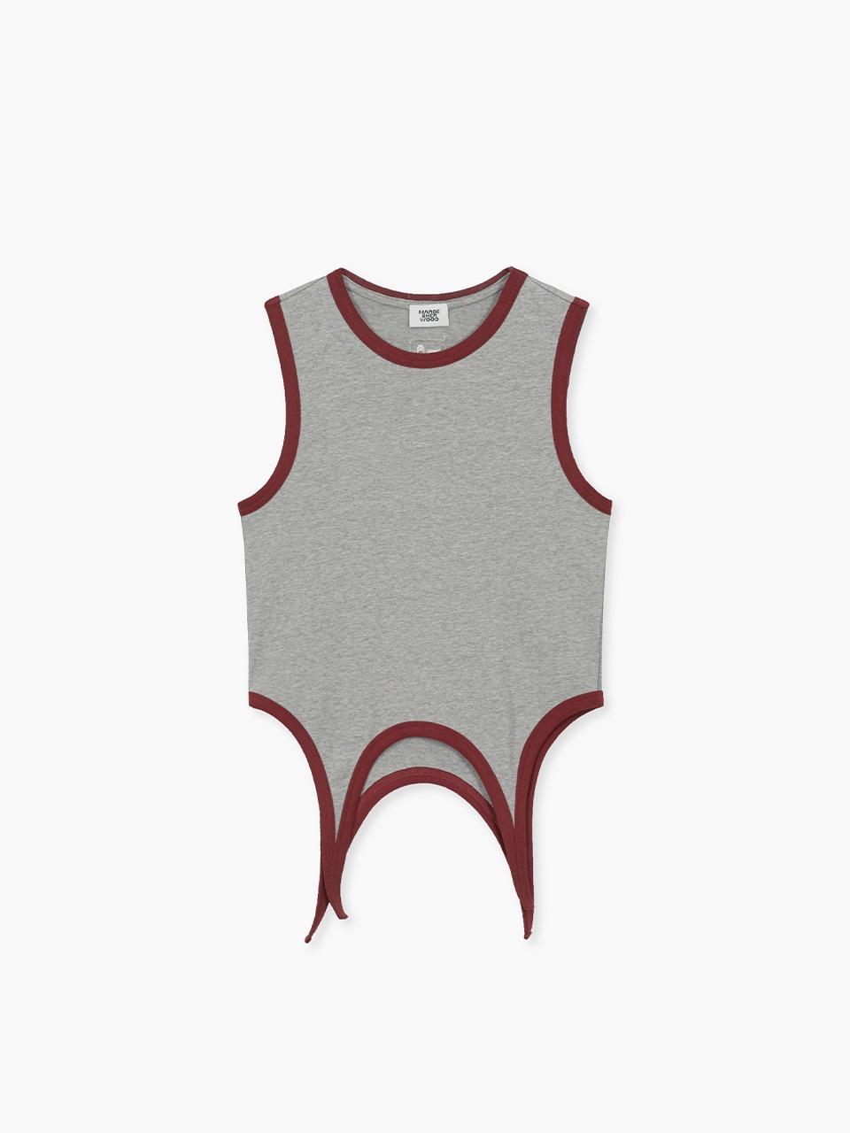 TAIL SLEEVELESS_grey